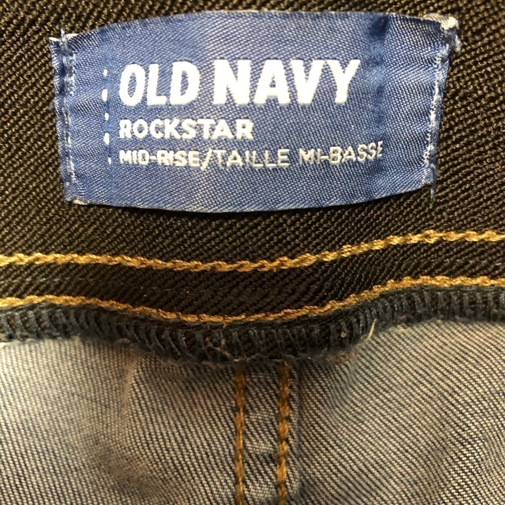 Old Navy rockstar jegging jeans - Picture 3 of 4
